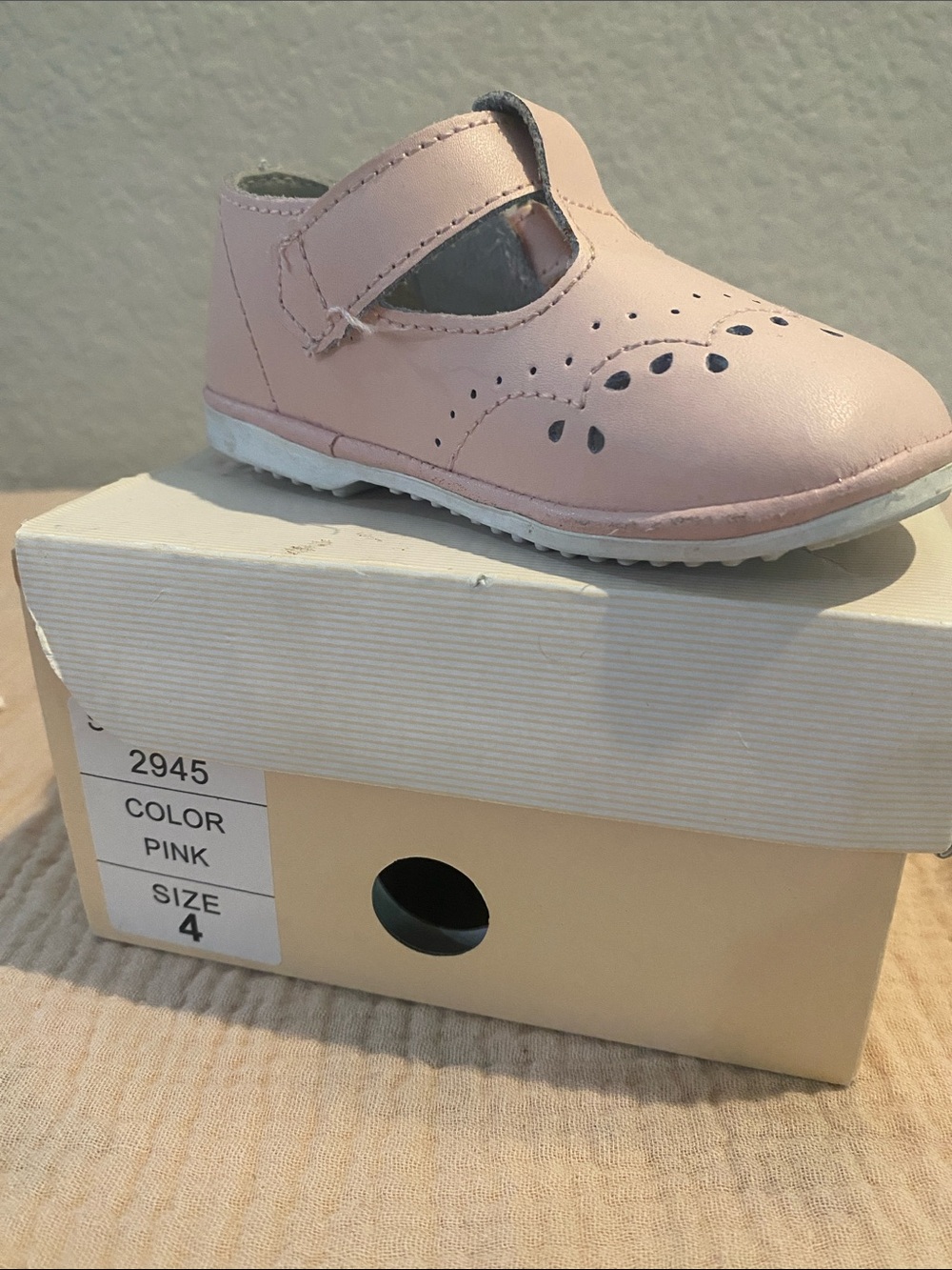 Angel Pink Mary Jane Dress Shoes for Kids
